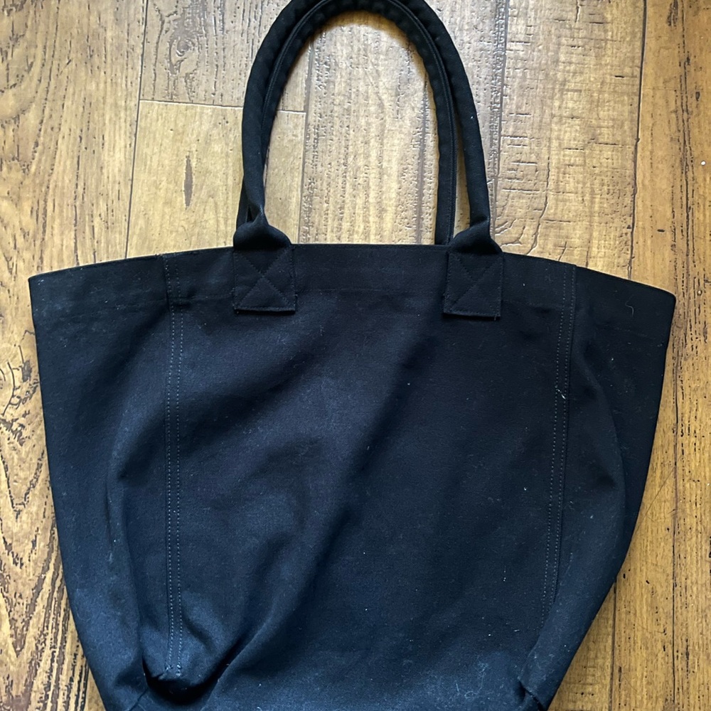 Isabel Marant Black Tote with Multicolor Logo - Picture 9 of 14